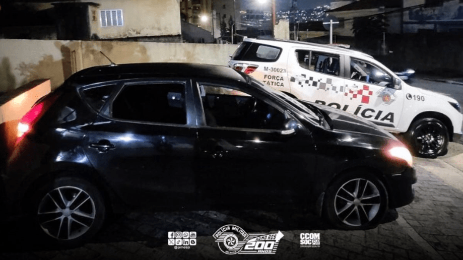 Homem é preso em Mauá com carro furtado e diz que receberia R$ 500 para abandonar o&nbsp;veículo